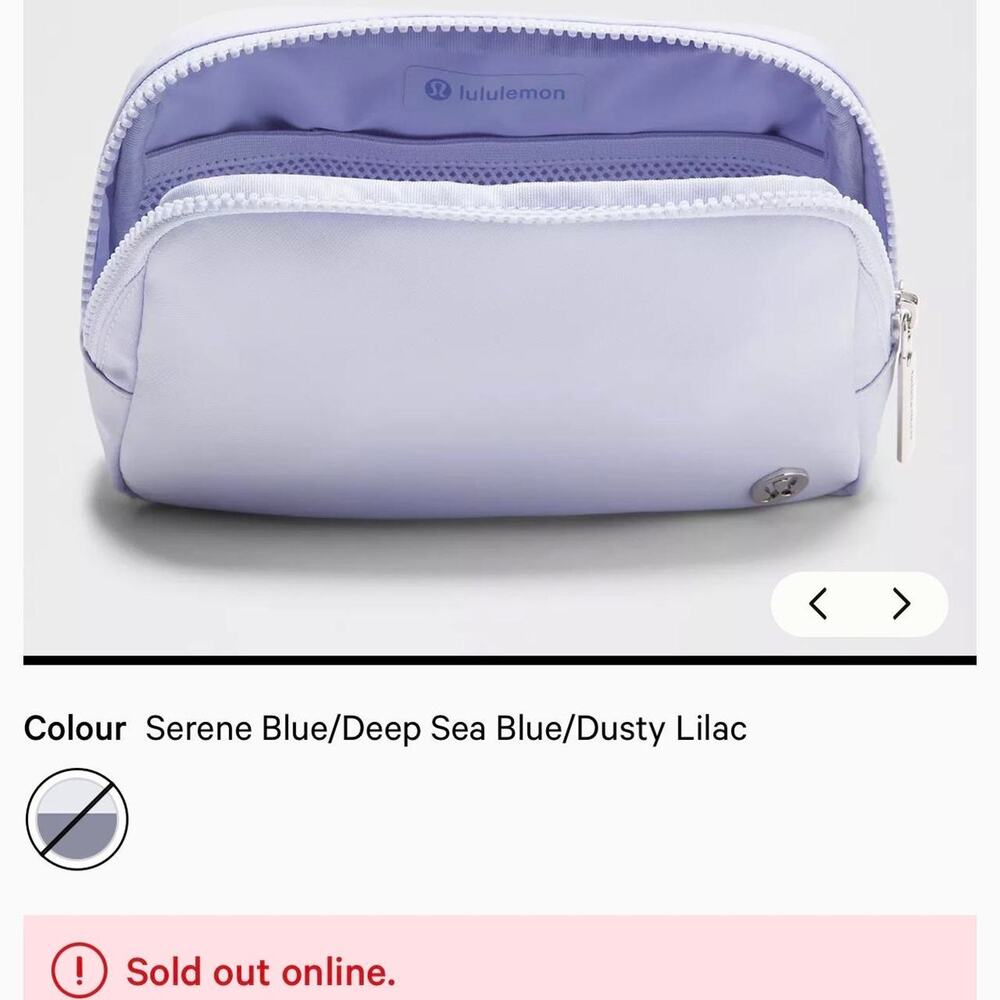Lululemon serene blue/dusty lilac - Picture 5 of 5